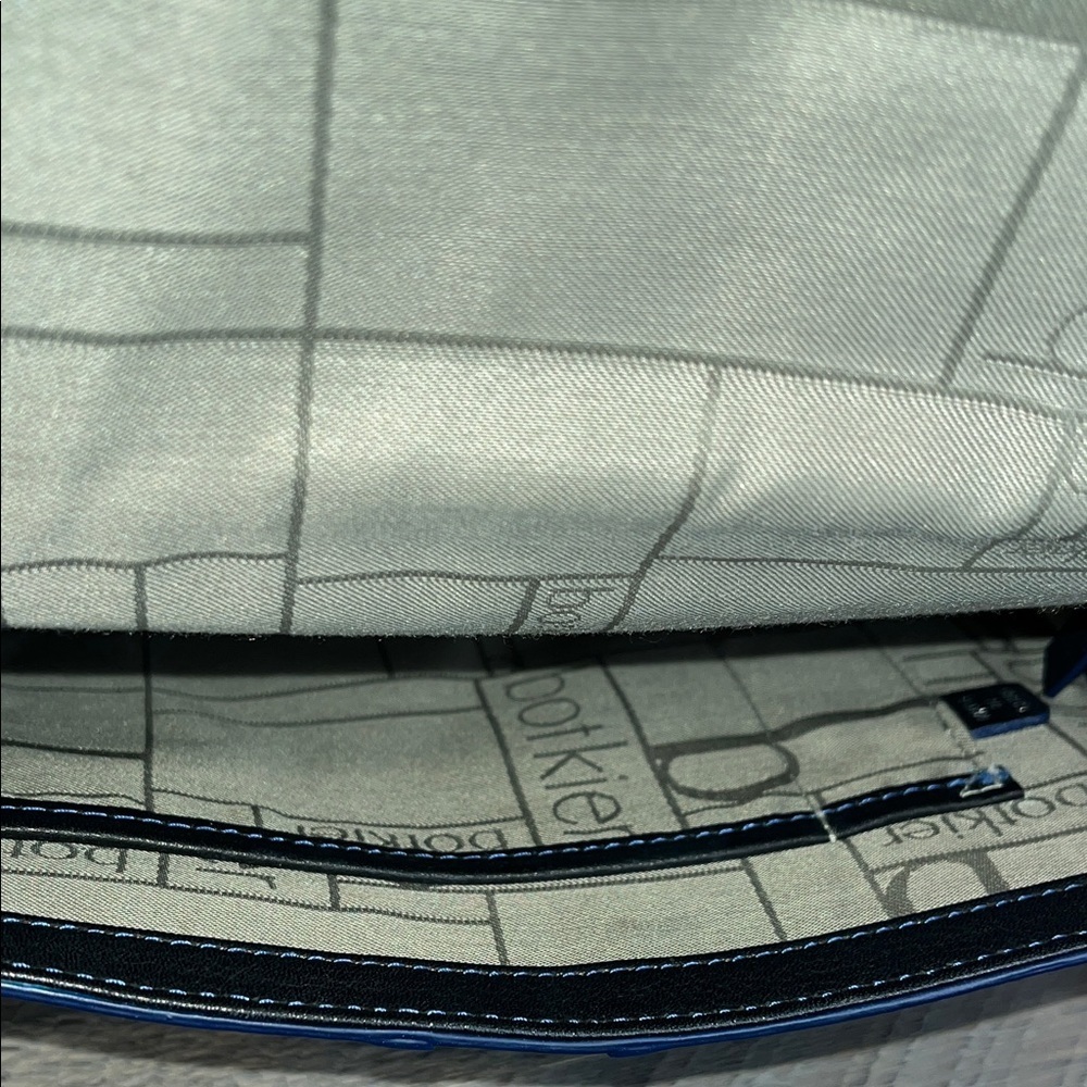 Botkier Valentina Crossbody Handbag/Blue & Black, Leather - Picture 12 of 14